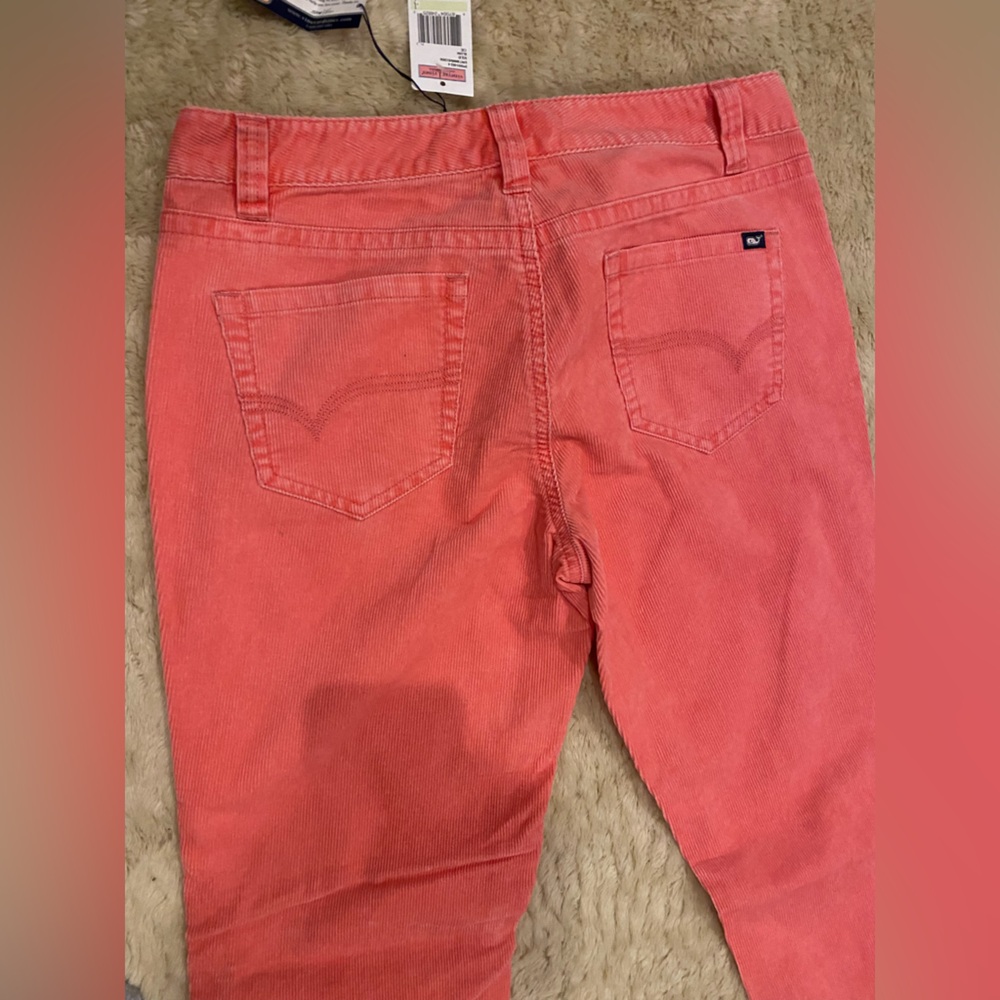 Vineyard Vines Pink Corduroy Pants
